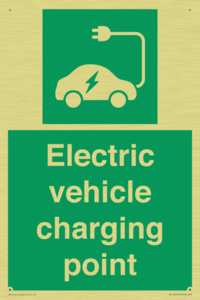 Electric vehicle charging point